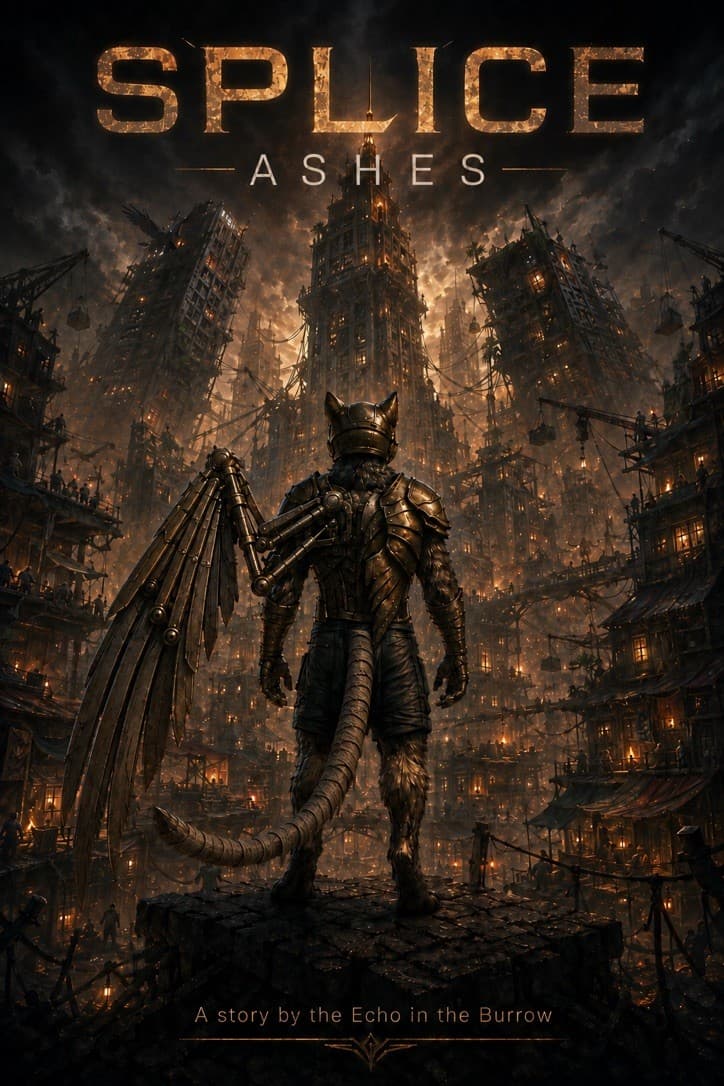 SPLICE: ASHES front cover